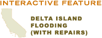 Flooding in the Delta 2006 to 2105 (with repairs)