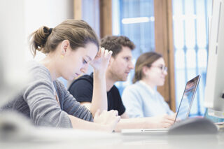 College Students in Class