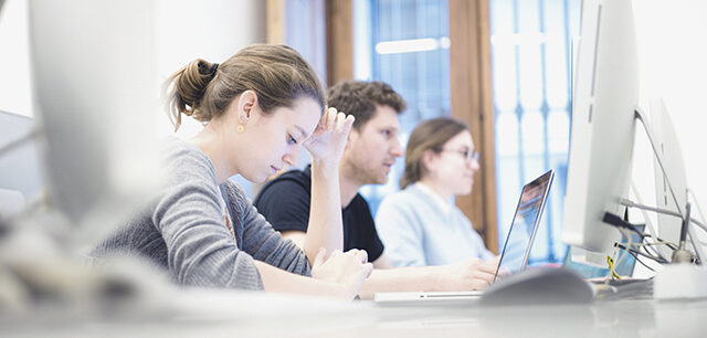 College Students in Class