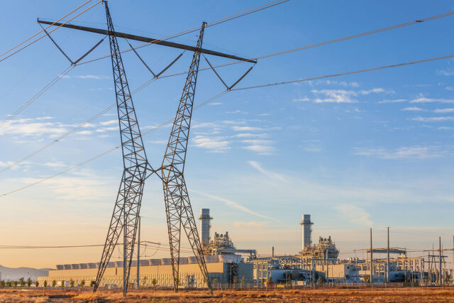 photo - Natural Gas Fired Electrical Power Plant