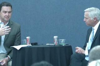photo - John Meyers and Mark Baldassare