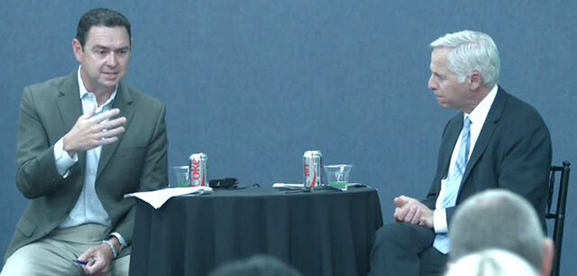 photo - John Meyers and Mark Baldassare