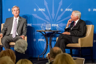photo - Congressman Kevin McCarthy and Mark Baldassare