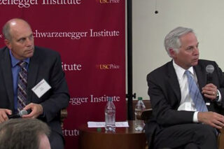 photo - Schwarzenegger Institute Water Event