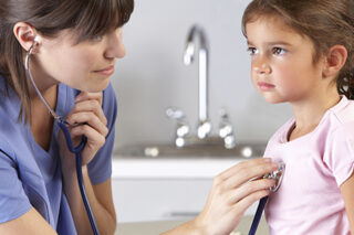 Nurse Little Girl Patient