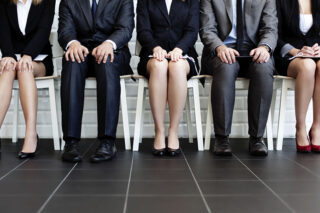 People Waiting for Job Interview