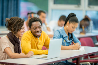 Photo of College Students In Class