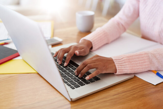 Laptop Hands