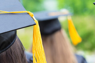 Mortarboards Graduates