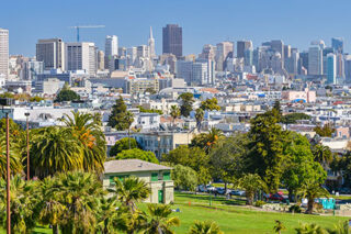 Urban Drought SF Bay Area City Shot
