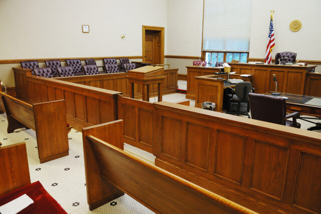 photo of courtroom