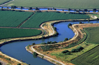 photo - Aerial view of the Sacramento-San Joaquin Delta