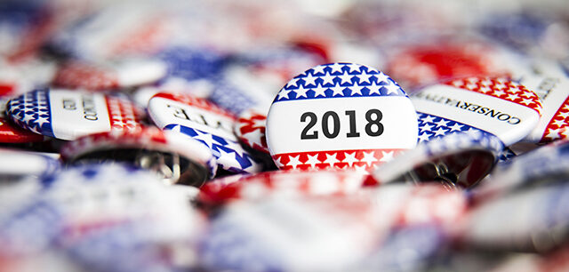 Election Vote Button 2018