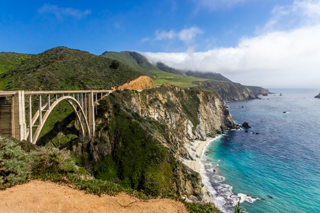 California coast bridge image