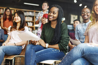 Students in lecture