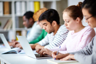 photo - College Students Studying