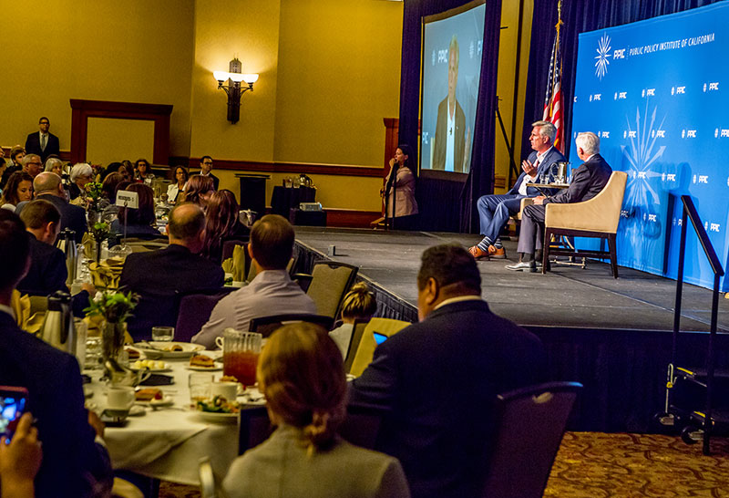 The Audience listens to Congressman McCarthy