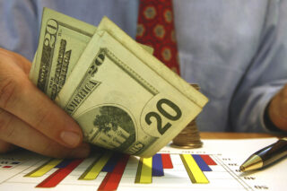 photo - Money and Bar Charts