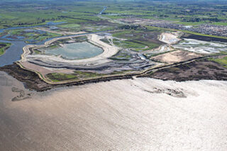photo - Dutch Slough Tidal Marsh Restoration Project Aerial View