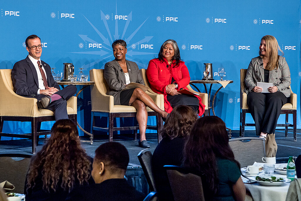 Photo of Marc Berman, Carolyn Coleman, Ditas Katague, and Sarah Bohn