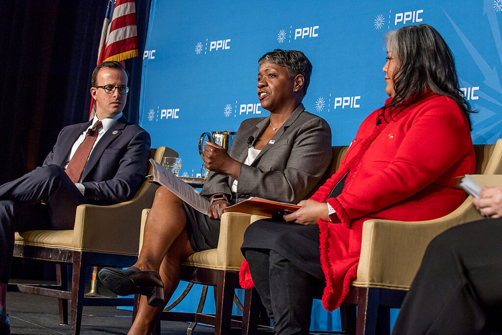 Photo of Marc Berman, Carolyn Coleman, Ditas Katague