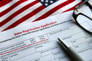 photo - Voter Registration Application
