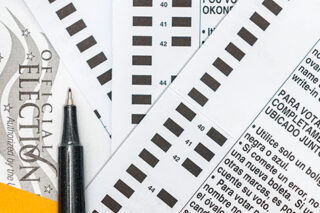 Mail in Voting Ballot