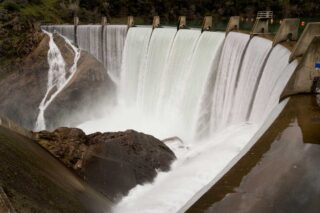 photo - Lake Clementine Dam, on the North Fork American River, California
