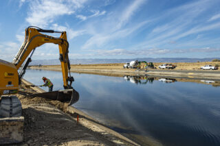 photo - Subsidence Repair on Aqueduct in Kern County, California - Pixel CA DWR AI_Subsidence_0000_03_09_0243