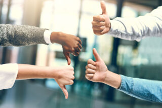 photo - Thumbs Up and Thumbs Down
