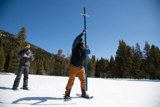 photo - Snow Survey 2021, pixel ca dwr