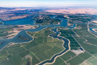 photo - Waterways Snaking Through the Sacramento River Delta
