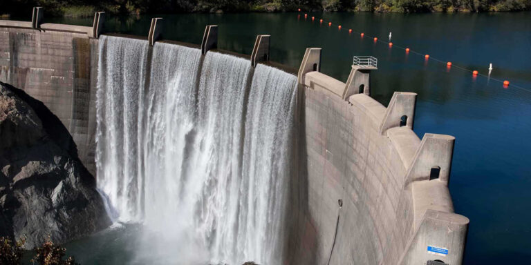 photo - Lake Clementine Reservoir Dam