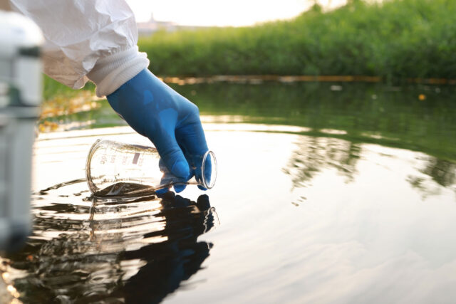 photo - Wastewater Sample Collection
