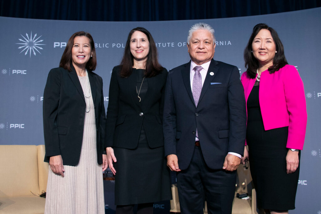 photo - Tani Cantil-Sakauye, Patricia Guerrero, Luis Céspedes, and A. Marisa Chun