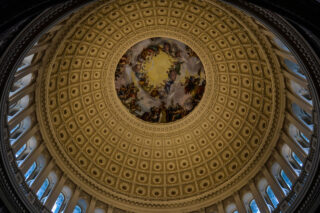 photo - Capitol Building Dome with Fresco