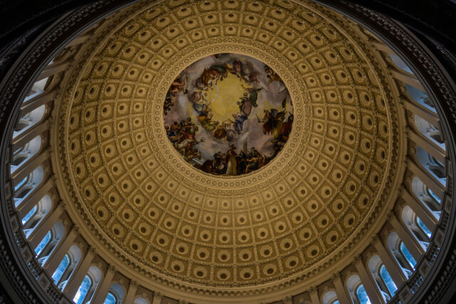 photo - Capitol Building Dome with Fresco