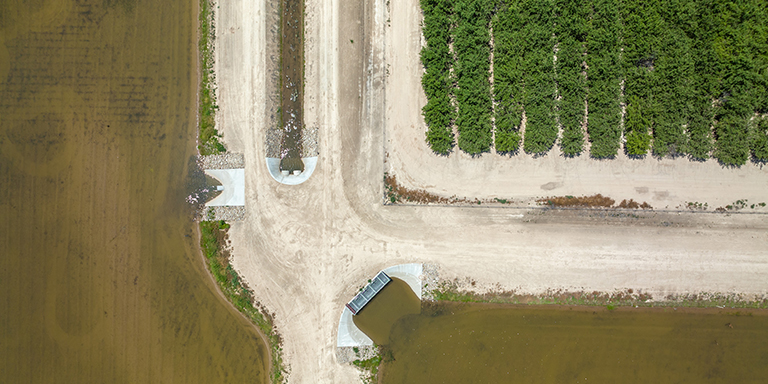 photo - Drone View of James Irrigation District Pump