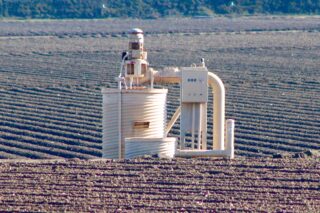 photo - Irrigation Pump on a Farm Near Spreckels, California