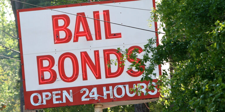 photo - Bail Bonds Sign