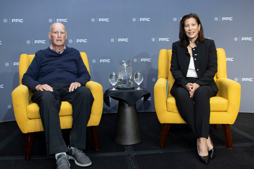 photo - Edmund G. Brown and Tani Cantil-Sakauye