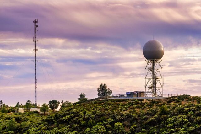 photo - Weather Station on Top of Mount Umunhum, San Jose/Santa Cruz Mountains, California