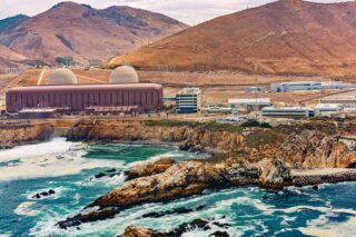 photo - Diablo Canyon Nuclear Power Plant along Rocky Coastline in San Luis Obispo, California