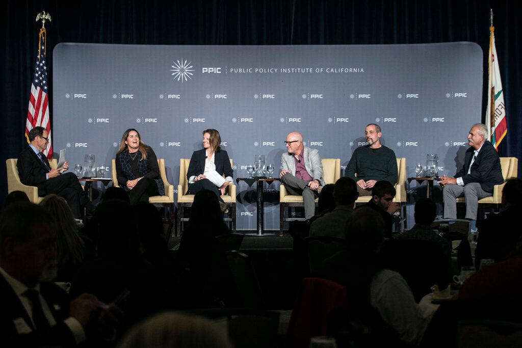photo - panelists in conversation