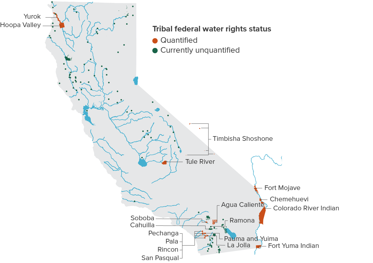 Figure 3 - Federal Indian reservations in California