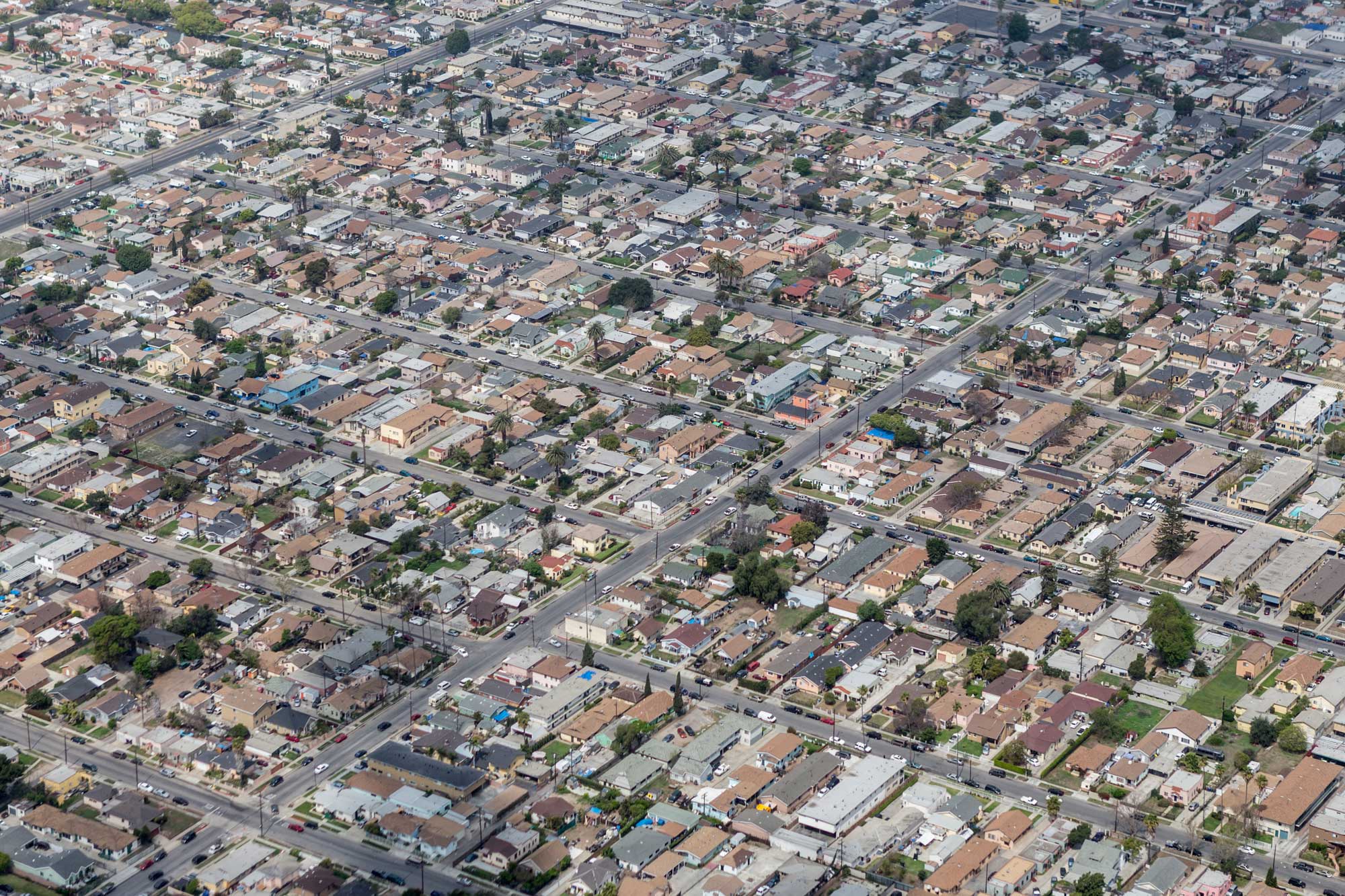 photo - Aerial View of South Central Los Angeles