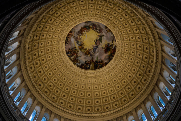 photo - Capitol Building Dome with Fresco