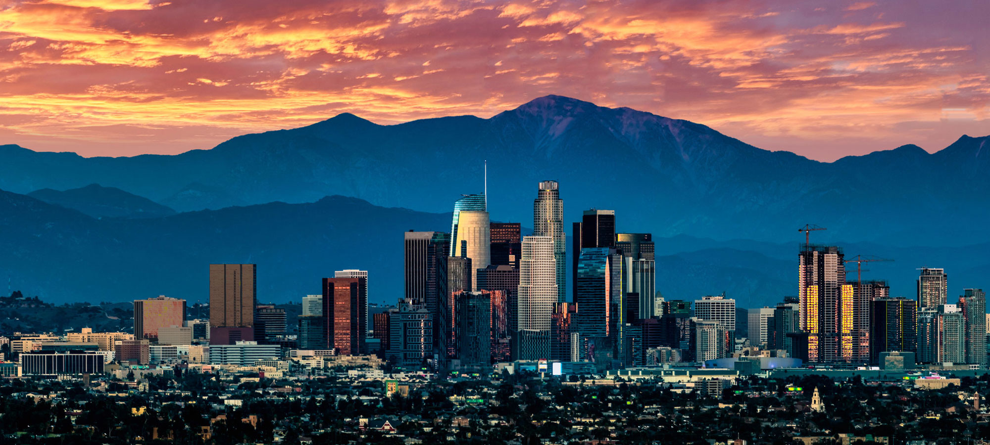 photo - Los Angeles, California City Skyline at Night