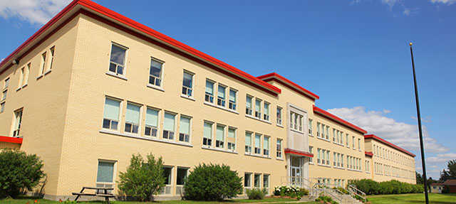 photo - Closed School Building Exterior