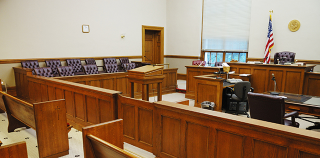 photo of courtroom